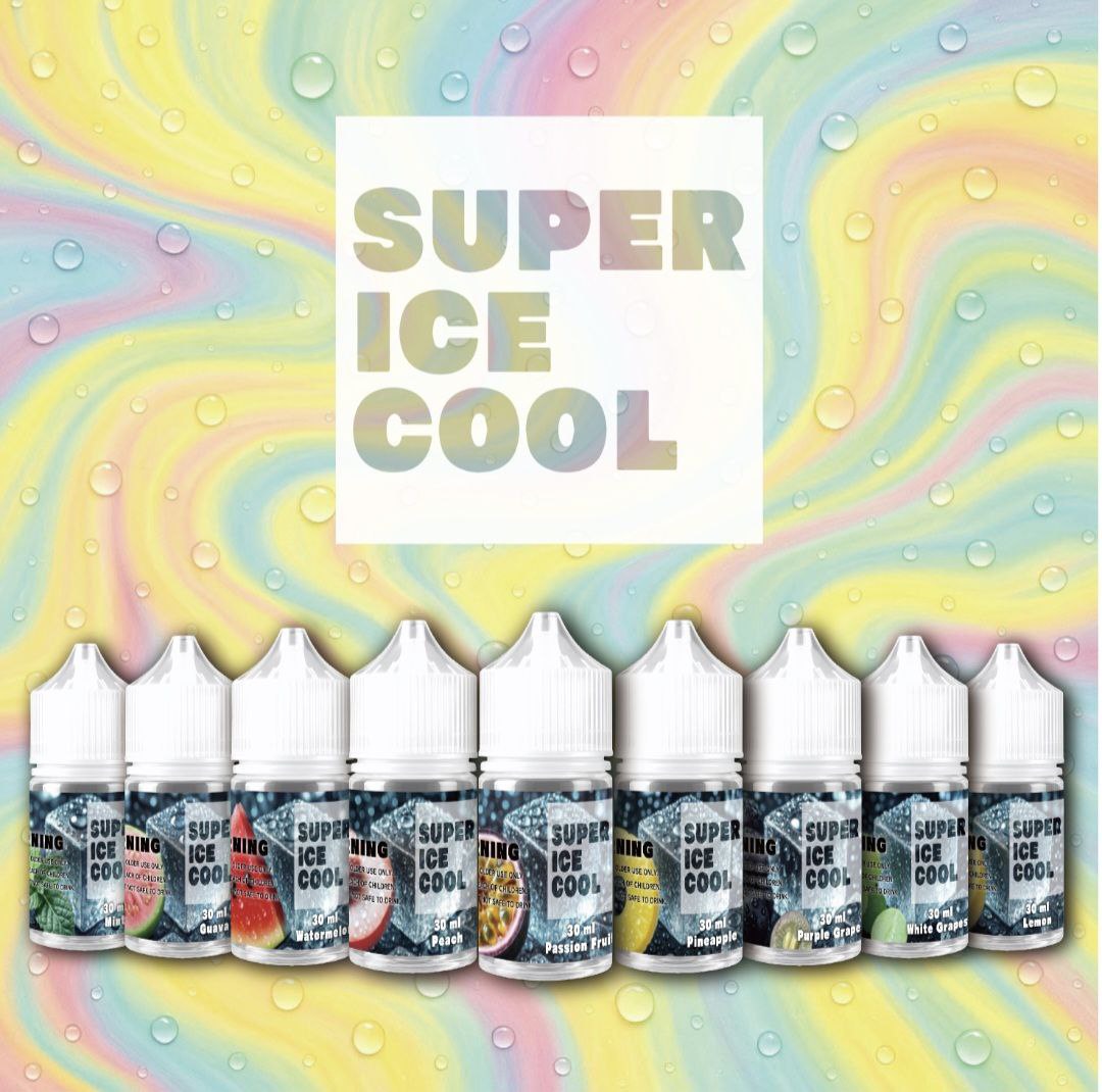 酷冰系列 Super Ice cool 30ML 小煙油 菸油 電子煙油 果汁 E-JULCE E-LIQUID