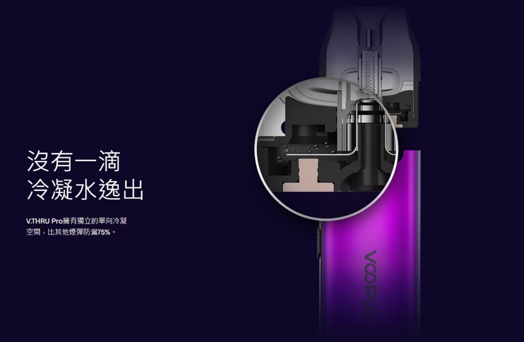 VOOPOO V.THRU Pro 25W｜索爾PRO小煙主機 商品特色 9