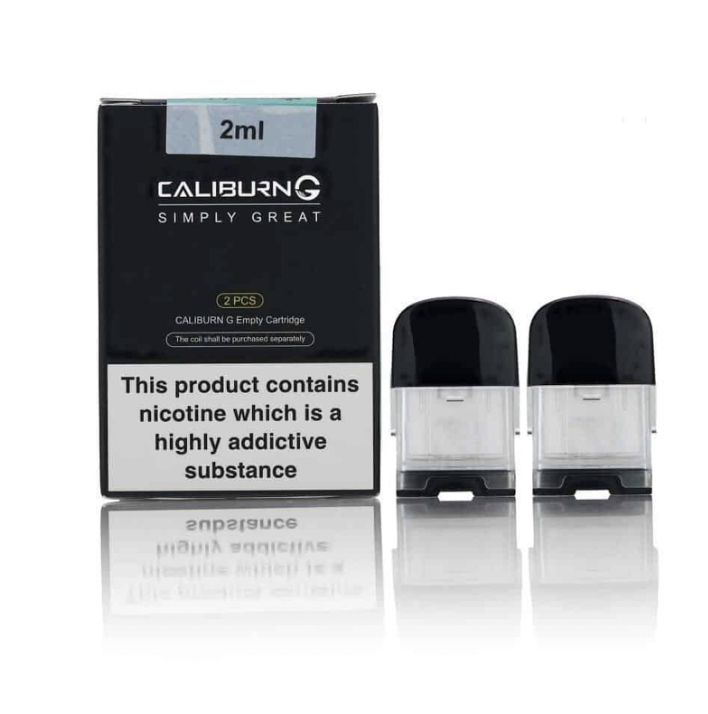 UWELL caliburn g 咖哩棒空倉