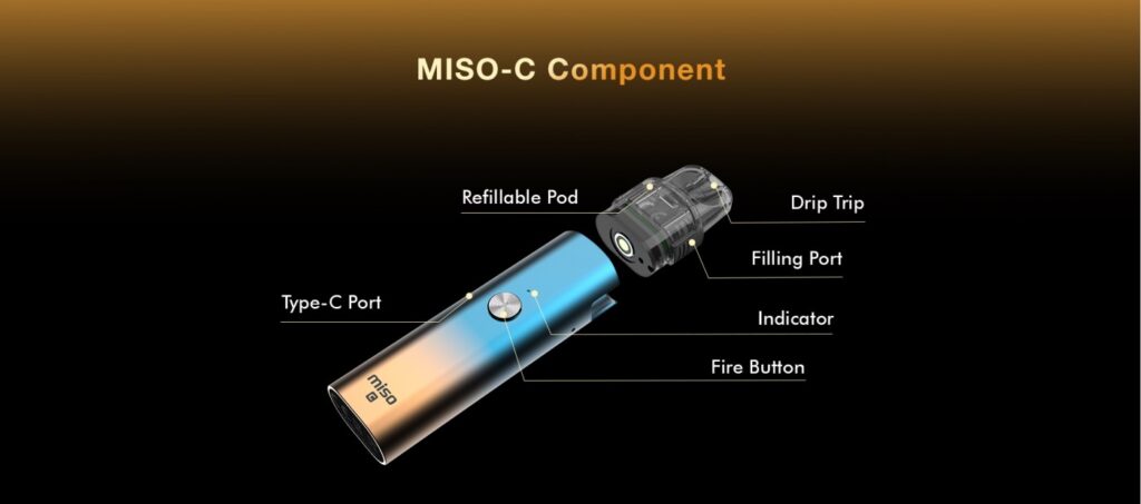 正品 Univapo Miso C 小煙主機 商品特色 5
